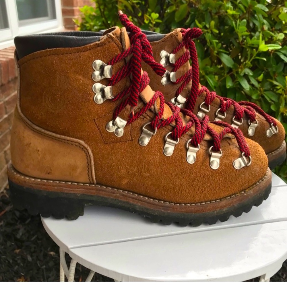 Vintage Dexter Suede Leather Hiking Boots